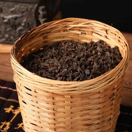 2001 Basket Aged Ripe Pu-erh Tea from Yi Wu