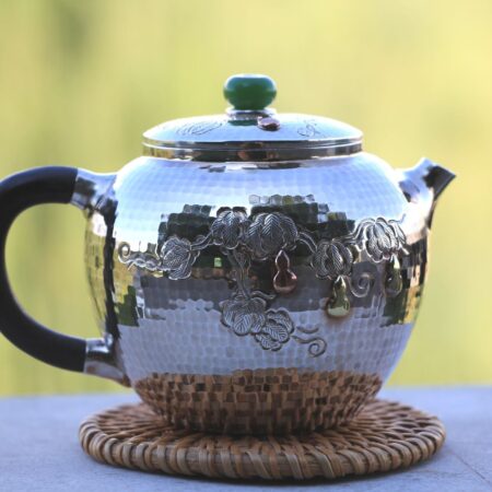 Pure Silver 999 "Gourd" Teapot * 200ml