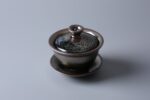 Jianzhan "Oil Spot" Hand-Made Stoneware Gaiwan