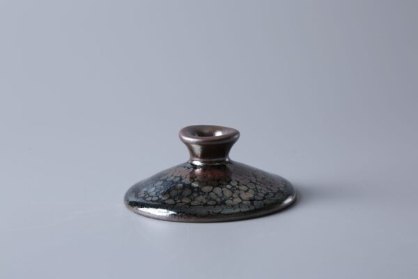 Jianzhan "Oil Spot" Hand-Made Stoneware Gaiwan