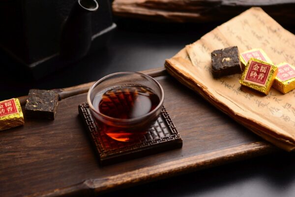 Rice Scent and Ripe Pu-erh Tea Mini Bricks