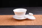 Mutton Fat Jade Porcelain Gaiwan 155ml