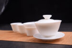 Mutton Fat Jade Porcelain Gaiwan 155ml