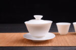 Mutton Fat Jade Porcelain Gaiwan 155ml