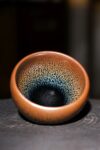 Jianzhan "Gold Oil Spot" Stoneware Cup by Lu Yong Sheng