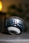 Jianzhan "Blue Plasma Orb" Stoneware Cup by Yu Qiong Qin