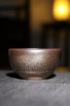 Jianzhan "Gold Mudan" Hand-Made Stoneware Cup