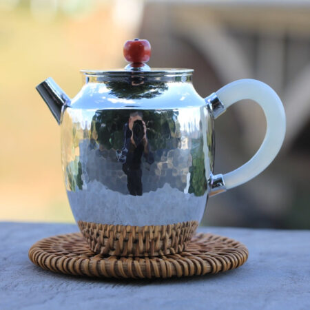 Pure Silver 999 "Ju Lun Zhu" Teapot * 125ml